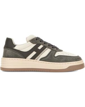 Hogan H630 Lace-Up Trainers - Multicolour
