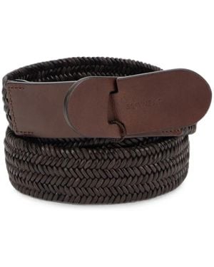 Slowear Geflochtener Gürtel - Braun