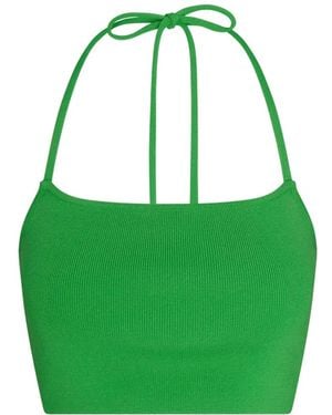 Simon Miller Top Monroe Con Detalle De Borlas - Verde