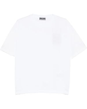 Herno Drawstring-Hem T-Shirt - White