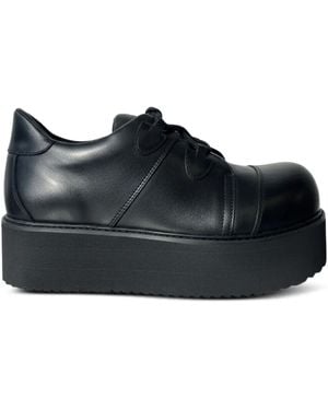 Swear Sm Truck 2 Platform Derby Shoes - Black