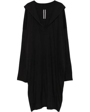 Rick Owens V-Neck Sweatshirt - Black