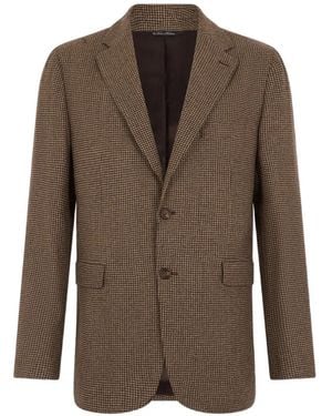 Brooks Brothers Single-Breasted Blazer - Brown