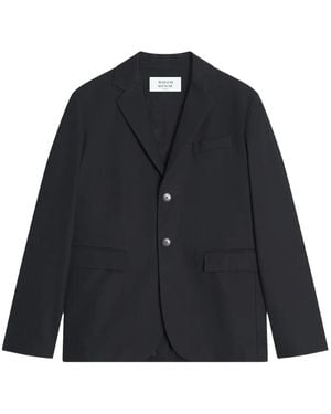 Maison Kitsuné Cotton Blazer - Blue