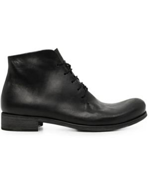 Ma+ Lace-Up Ankle Boots - Black