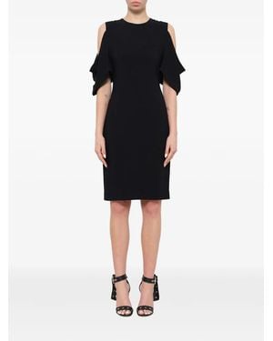 Givenchy Cold Shoulder Dress - Zwart