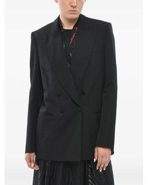 Stella McCartney Luisa Double-Breasted Blazer - Black