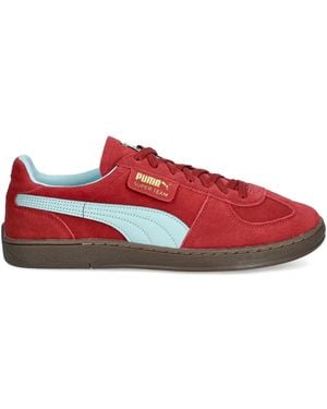 PUMA Super Team Suede Trainers - Red