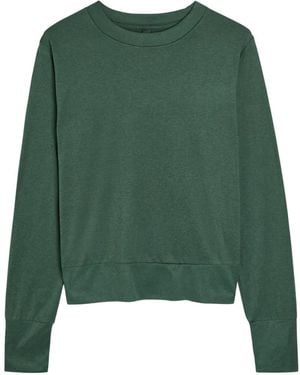 Vuori Jersey Con Cuello Redondo - Verde