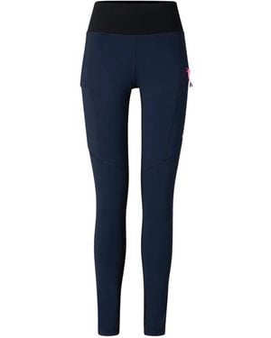 Bogner Fire + Ice Leggings Candra Con Logo - Blu