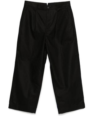 Comme des Garçons Pantaloni A Gamba Ampia - Nero