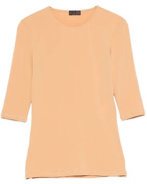 Mugler Three-Quarter-Sleeve T-Shirt - White