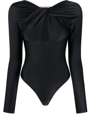 Coperni Gedraaide Body - Zwart