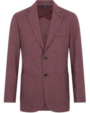 Brooks Brothers Notch-Lapel Blazer - Purple