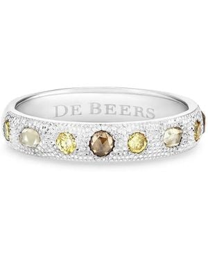 De Beers Anello A Fascia Talisman - Metallizzato