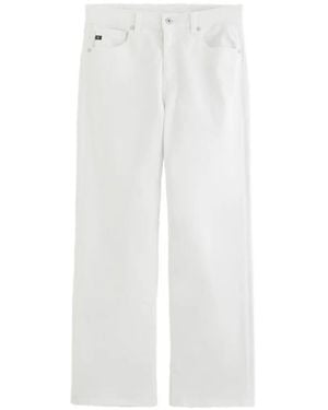 AG Jeans Jean Brinley À Coupe Courte - Blanc
