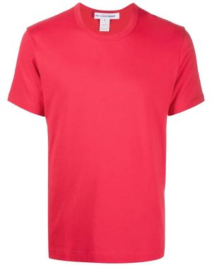Comme des Garçons T-Shirt Mit Logo-Print - Pink