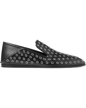 Jimmy Choo Mocassins Eliot À Œillets - Noir