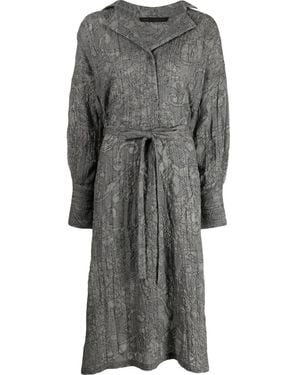 Forme D'expression Tuniek Met Lange Mouwen - Grijs
