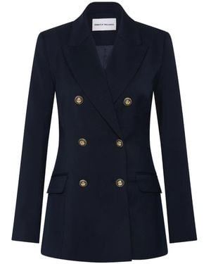 Rebecca Vallance Emerson Double-Breasted Blazer - Blue