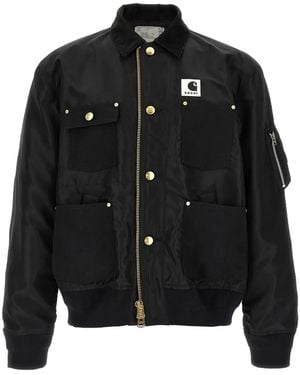 Sacai X Carhartt Wip 'Duck' Jacket - Black