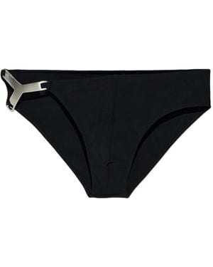 Rick Owens Metal Trim Briefs - Black