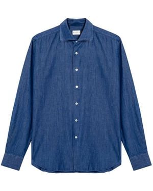 Xacus Cotton Shirt - Blue