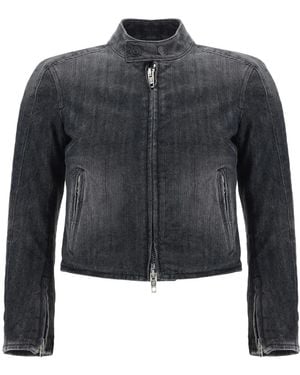 Balenciaga Jackets - Blue