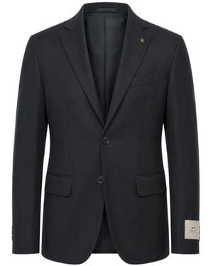 Corneliani Single-Breasted Blazer - Black
