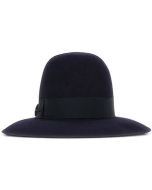 Borsalino Eleonora Fedora - Blau