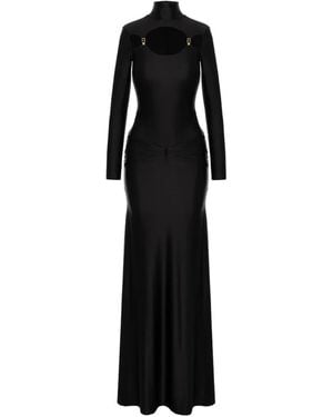 Murmur Maxikleid mit Cut-Out - Schwarz