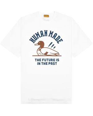 Human Made Duck-Print T-Shirt - White