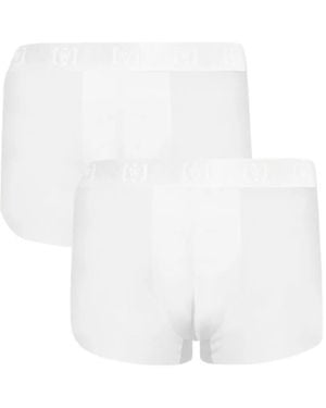 Wolford Pure Logo-Waistband Boxer Briefs (Set Of Two) - White