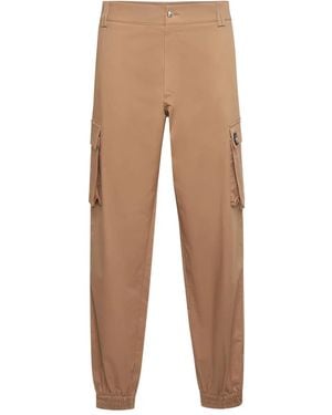 Philipp Plein Cargo Pocket Cuffed Trousers - Natural