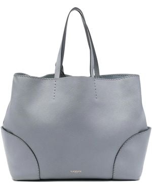 Lanvin Top Handle Tote Bag - Grey