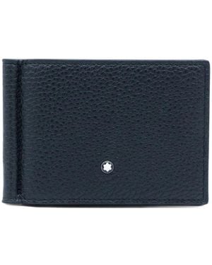 Montblanc Logo-Detail Wallet - Blue