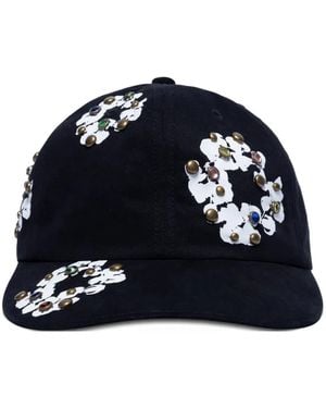DENIM TEARS Wreath Cap - Blue