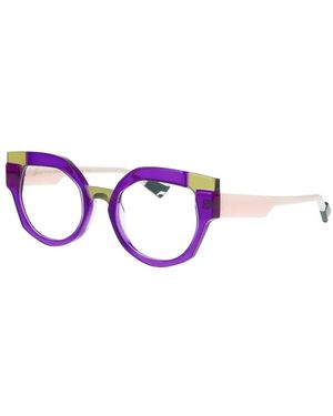 Face A Face Lunettes De Vue Bocca Chance 1 À Monture Géométrique - Purple