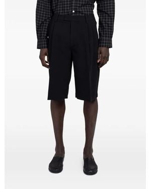 Minimum Murphy Pleated Shorts - Black