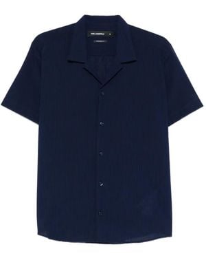 KARL LAGERFELD Modern-Fit Shirt - Blue