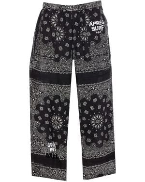 APRÈS SURF Cotton Trousers - Grey