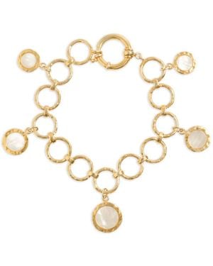 freya rose Circular Forged Bracelet - Metallic