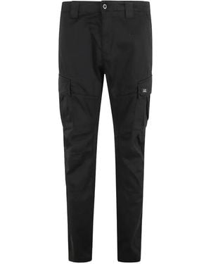 C.P. Company Cargo Trousers - Black
