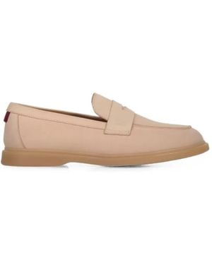 Bally Leather Loafers - Natural