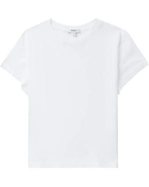 Agolde Adine Shrunken T-Shirt - White