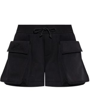 DSquared² Flap Pocket Drawstring Shorts - Black