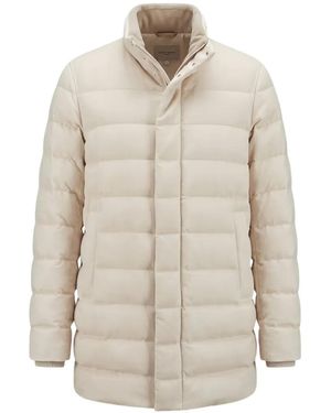 Herno Quilted Coat - White