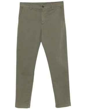 Canali Straight-Leg Chino Pants - Green