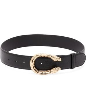 Gucci Dionysus Leather Belt - Black