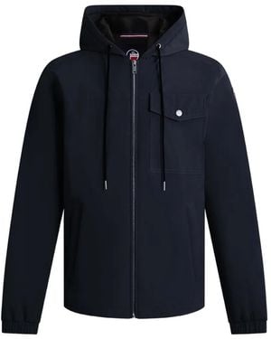 Fusalp Trymir Zip-Up Pocket-Detail Hooded Jacket - Blue